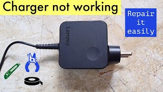 Lenovo Laptop Charger Repair  Lenovo charger wire repair  Lenovo charger repair [upl. by Noella]