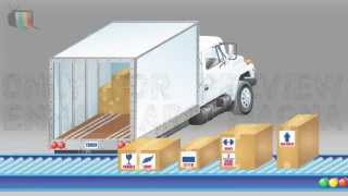 Logistics Company  Animation Presentation Film [upl. by Revilo]