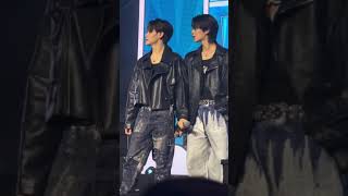 Thai actors Joong JoongArchen and Dunk dunknatachai dancing to GENTO at GMMTV Fan Day 8 In Manila [upl. by Katusha855]