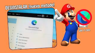 DESINSTALAR Microsoft EDGE en Windows 11 nuevo metodo 2024 [upl. by Nolava]