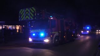 PressluftkonzertBullhorn Ankunft neue DLAK Freiwillige Feuerwehr HenstedtUlzburg [upl. by Yornek]