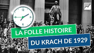 La FOLLE histoire du KRACH de 1929 [upl. by Ynomrah]