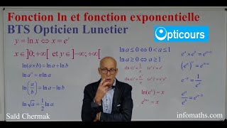 FONCTION LOGARITHME NÉPÉRIEN ET FONCTION EXPONENTIELLE [upl. by Maria274]