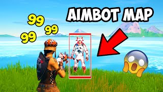 this fortnite map gives you aimbot 😳 [upl. by Dahaf]