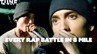 Every Rap Battle in 8 Mile 2002  TUNE [upl. by Oirobil]