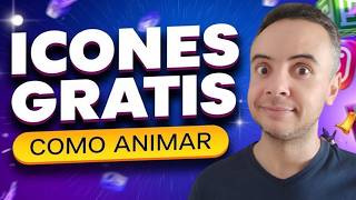 ICONE ANIMADO GRATIS  COMO ANIMAR ICONES GRÁTIS  COMO ANIMAR ICONES GRATUITO  ANIMAR ICONE GRÁTIS [upl. by Wylma]