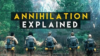 ANNIHILATION 2018 EXPLAINED Movie Analysis  SciFi Horror [upl. by Pavior436]