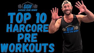 TOP 10 BEST PREWORKOUTS 2022  Strongest Stim Junkie Preworkout [upl. by Chapman]