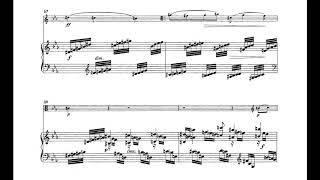 Paul Hindemith  Viola Sonata in F op 11 No 4 1919with full score [upl. by Notirb]