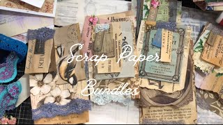 Scrap paper bundles [upl. by Jeffy]