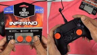 Kontrol Freek Performance Thumbsticks Inferno Edition Unboxing and Install [upl. by Hajile537]