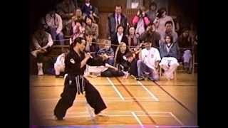 grand master woo yong jung amp Jason Downey TKD DEMO Nov2197Stadacona HailfaxNS [upl. by Kcirrad]