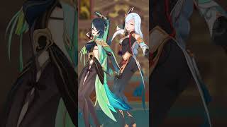 Xianyun amp Shenhe Queencard  Genshin Impact MMD [upl. by Arihsa]