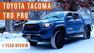 Toyota Tacoma TRD Pro  One Year Review [upl. by Bard]