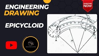 How To Construct an Epicycloid  Given the Diameter of Base and Rolling Circle I Muhammad Kamran [upl. by Arimas160]