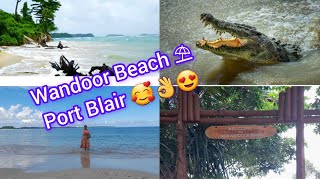 Wandoor beach ⛱️ at Port Blair Andaman Nicobar 🥰😍👌⛱️ [upl. by Tnemelc]