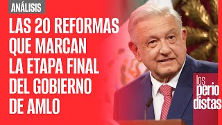 Análisis ¬ Las 20 reformas que marcan la etapa final del Gobierno de AMLO [upl. by Eppie726]