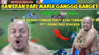 PASCOL NGAMUK GARA GARA DI GANGGU MARIA❗ MARIA BERISIK BANGET WOEEEE❗ [upl. by Anairdna801]