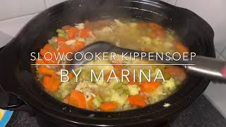 Slowcooker kippensoep [upl. by Nura291]