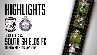 HIGHLIGHTS  Hereford 03 South Shields [upl. by Anael]