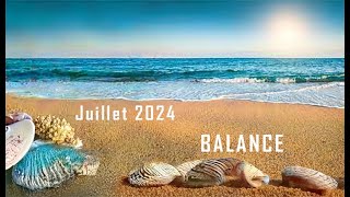 BALANCE ♎ JUILLET 2024  Tornade nettoyante sur une situation demprise [upl. by Eimile405]