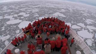 Crossing the Antarctic Circle Aboard National Geographic Explorer [upl. by Reinertson]