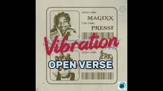 Jeriq ft Magixx  VibrationOpen Verse Instrumental [upl. by Balbur]