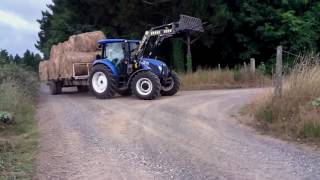 Tractor test New Holland TD5 series [upl. by Bresee]