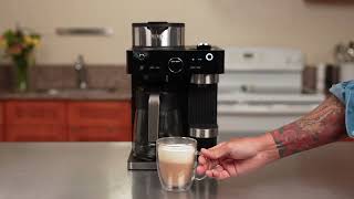 Coffee Maker  How to Brew Grounds and Espresso Pods Ninja® Espresso amp Coffee Barista System [upl. by Yasnyl928]