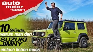 10 Gründe warum man den Suzuki Jimny lieben muss  Bloch erklärt 59  auto motor und sport [upl. by Banwell198]