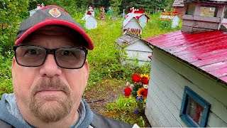 The STRANGEST Cemetery Ive seen  in ALASKA [upl. by Gervais]