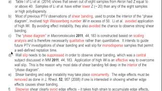 Regarding the controversy J Rheol 58 1059 2014 and J Rheol 58 1071 2014 [upl. by Gilmour]