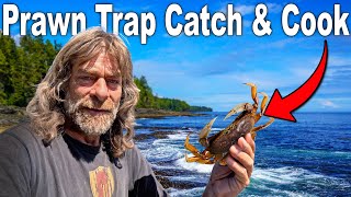 Spring Fishing and Crabbing Catch amp Cook on Vancouver Island [upl. by Stafani451]