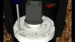 Valve Position Indicator Animation for Telescopic Extension Stem [upl. by Newkirk237]