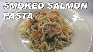 smoked salmon pasta [upl. by Coreen970]