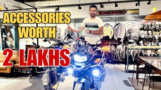 Installed Accessories Worth 2 Lakhs on My New BMW F850 GSA 🔥 Bike Fully Load Hoke Jugnu 🐝 Ban Gyi [upl. by Animaj19]