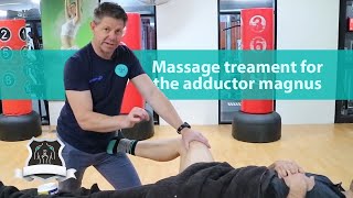 Massage treatment for the adductor magnus [upl. by Lenz391]