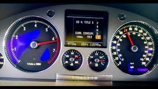 VW PHAETON W12 0110 acceleration [upl. by Acina]