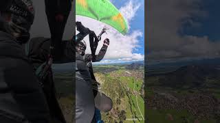 quot20quot vlog paragliding Breitenberg Pfronten mit tandem guru  tandemguru dream the dream dude [upl. by Atterahs]