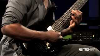 Tosin Abasi of Animals As Leaders performs quotSong of Solomonquot on EMGtv [upl. by Shulman]