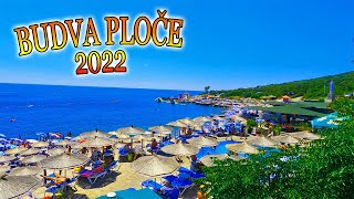 Budva Leto 2022  Plaža quotPločequot [upl. by Friede]