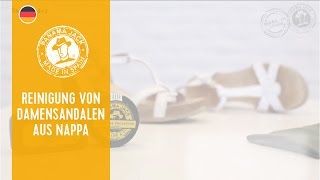 Wie Sie Ihre Panama Jack Sandalen aus Nappa reinigen können [upl. by Lemal]