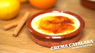 Crema Catalana Receta Fácil [upl. by Teuton536]