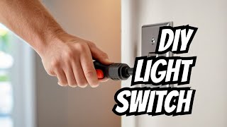 Say Goodbye to Electricians DIY Light Switch Fix [upl. by Madi]