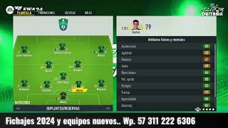 Fichajes 2024 en tu Fifa Fc 24 xbox 360 Rgh [upl. by Libbie]