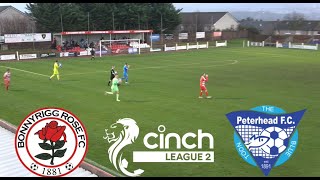 Bonnyrigg Rose vs Peterhead  cinchL2  Manager Interview 091223 [upl. by Patric]