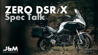 Zero DSRX Spec Talk Review  The Electric Adventure Motorbike [upl. by Keele259]