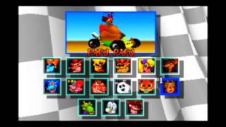 Crash Team Racing  Como Liberar os Personagens Secretos HD [upl. by Krute]