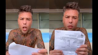 Fedez sbotta contro i giornalisti dopo lennesimo ricovero e mostra questo [upl. by Leamse365]