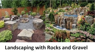 Awesome Landscaping with Rocks and Gravel [upl. by Larisa]